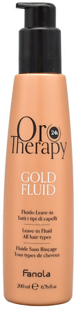 Fanola OroTherapy Leave In Fluid krémový fluid pro lepší rozčesání vlasů