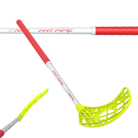 Fat Pipe NITRO 34 WHITE Florbalová palica