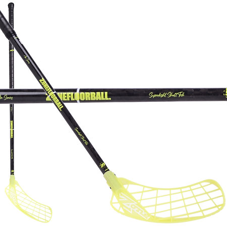 Zone floorball HYPER FORGED CARBON AIR SL 26 black/yellow Florbalová hůl