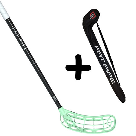 Fat Pipe RAW 27 JAB FH2 + Stickbag Set florbalky s vakom