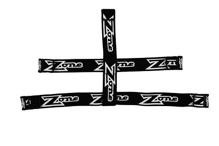 Zone floorball Mask spare part elastic straps Middle-end Náhradní popruhy