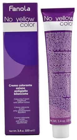 Fanola No Yellow Color Cream Farbe für blondes Haar