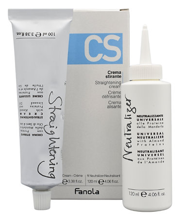Fanola Crema Estirante Straightening Cream Haarglättungs-Set