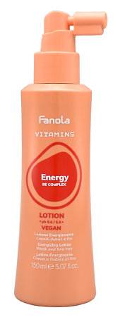 Fanola Vitamins Energy Lotion bezoplachová péče pro oslabené vlasy
