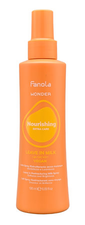 Fanola Wonder Nourishing Leave-In Milk Spray hydratační mléko ve spreji pro lesk, hebkost a výživu vlasů