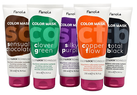 Fanola Color Mask Colored Hair Mask pigmentovaná barvicí maska na vlasy