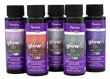 Fanola No Yellow Color Glow & Glossy Toner permanentný olejový toner
