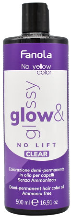 Fanola No Yellow Color Glow & Glossy Toner Permanenter Öl-Toner