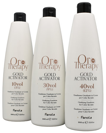 Fanola OroTherapy Gold Activator krémový vyvíječ