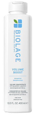 Biolage Volume Boost Shampoo with soy proteins for fine hair