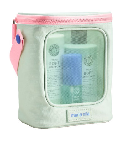 Maria Nila True Soft Sommer Beauty Bag Pflegeset zur Hydratation trockener Haare
