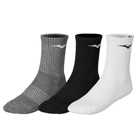 Mizuno Training 3P Socks White/Black/Melange Socken