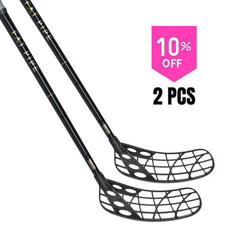 Fat Pipe RAW 27 LOW KICK CTRL SLICKS 2PCS Satz Unihockeyschläger