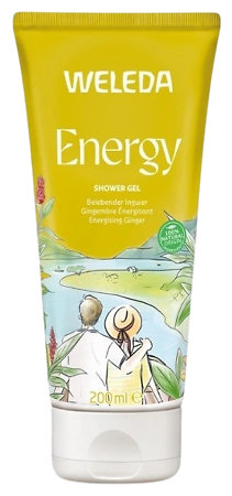 Weleda Energy Shower Gel Ginger aromatherapy energising shower gel