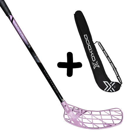 Oxdog QUICK POWER HES 29 FP SWEOVAL MB + Stickbag Set florbalky s vakom