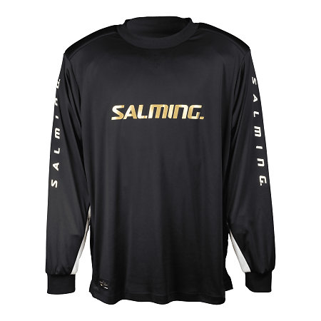 Salming Goalie Jersey React Black/White Floorball Torwarttrikot