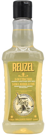 Reuzel 3-In-1 Tea Tree Shampoo šampón na vlasy, tvár aj telo