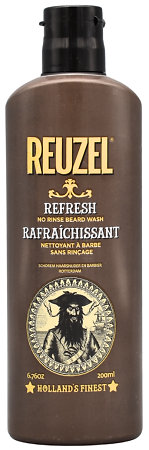 Reuzel Refresh No Rinse Beard Wash bezoplachový čistič fúzov pre rýchlu sviežosť a hydratáciu