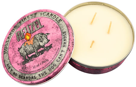 Reuzel Swag & Tools Pink sCandle růžová vonná svíčka