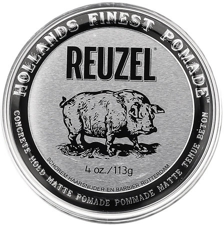 Reuzel Concrete Hold Matte Pomade matující pomáda pro pevný a flexibilní styling