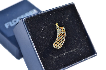 FLOORBEE Jet blade gold Florbalový prívesok