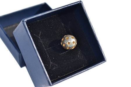 FLOORBEE Torpedo Gold Floorball pendant