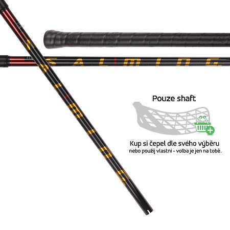 Salming Q-series Carbon Swift F30 JR Black/Red Shaft florbalové hole