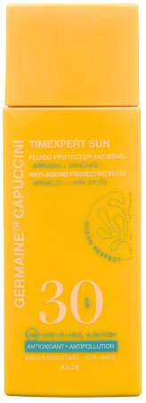 Germaine de Capuccini Fluido Protector Antiedad SPF30 sunscreen with anti-ageing effect and SPF 30