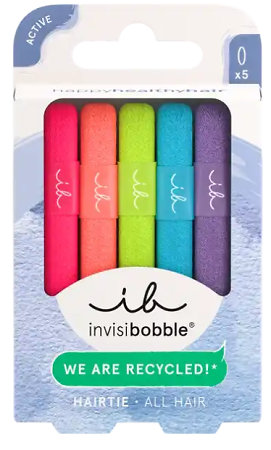 Invisibobble Hair Tie Neon Set mit Sport-Haargummis