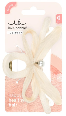 Invisibobble Clipstar L Ballet Core elegantní skřipec s mašlí