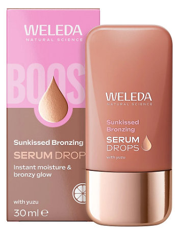 Weleda Sunkissed Bronzing Serum Drops sérum pro bronzový efekt pleti