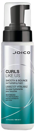 Joico Curl Like Us Smooth & Bounce Curl Hydrating Foam lehká pěna pro zvýraznění vln a kudrlin