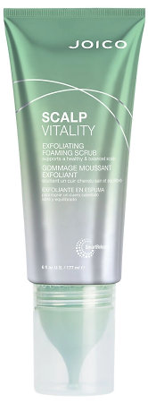 Joico Scalp Vitality Exfoliating Foaming Scrub foaming scalp peel for scalp vitality