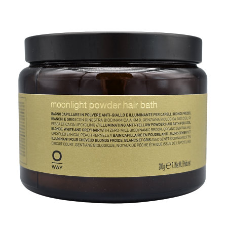 Oway Blondeway Moonlight Powder Hair Bath Pudershampoo für blondes Haar
