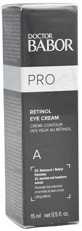 Babor Doctor Pro Retinol Eye zpevňující oční krém proti vráskám