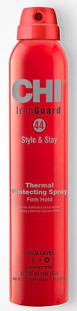 CHI Iron Guard 44 Style & Stay Firm Spray protective hair spray