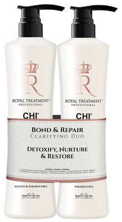 CHI Bond & Repair Clarifying Duo hloubkově čistící duo sada pro poškozené vlasy