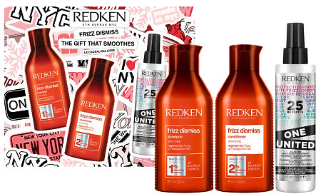Redken Frizz Dismiss Gift Set dárková sada pro nepoddajné a krepaté vlasy