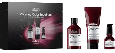 L'Oréal Professionnel Vitamino Color Spectrum Trio Meteora komplexní edice pro péči o barvené vlasy