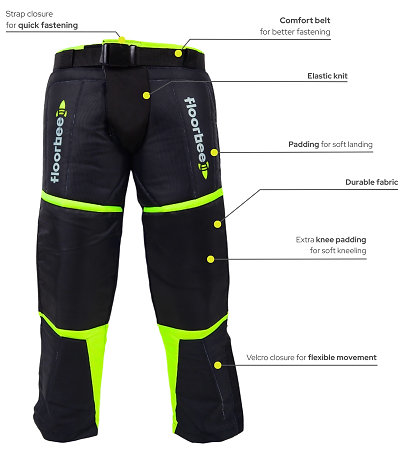 FLOORBEE Goalie Armor Pants 3.0 Florbalové brankářské kalhoty