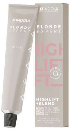 Indola Blonde Expert Highlift +Blend permanentná farba na vlasy pre zosvetlenie a zjednotenie šedín