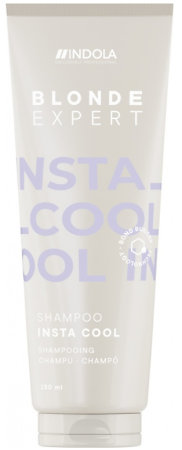 Indola Blonde Expert Insta Cool Shampoo Vegan shampoo against warm tones for blonde hair