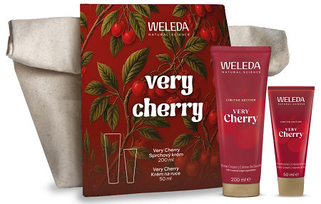 Weleda Very Cherry Set darčeková sada pre vyživenú pokožku