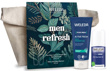 Weleda Men Refresh Set dárková sada pro muže