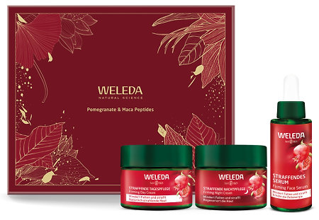 Weleda Pomegranate and Maca Set Umfassendes straffendes Pflegeset für die Haut