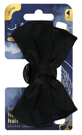 Invisibobble Eclipse Clipstar M Nuit Knot elegantní spona ve tvaru mašle