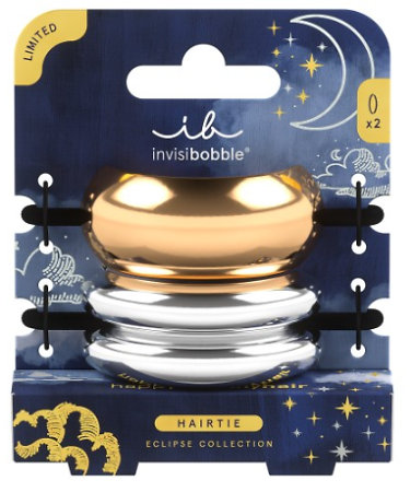Invisibobble Eclipse Hairtie Aurora Radiance set of stylish hair ties