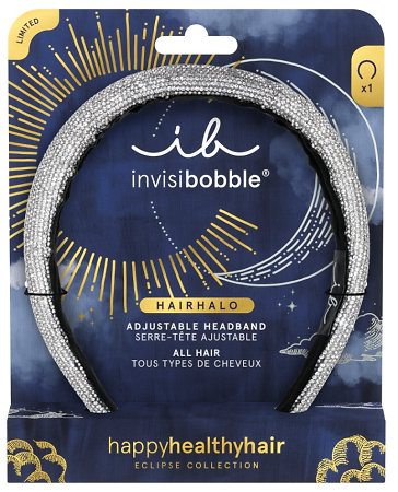 Invisibobble Eclipse Hairhalo Stardust Crown Haarband mit zartem Schimmer-Effekt