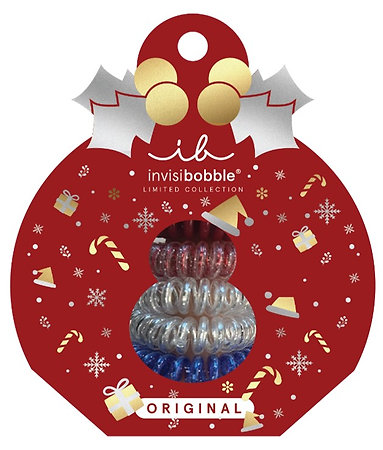 Invisibobble Original Frosted Twirl zimná edícia špirálových gumičiek do vlasov
