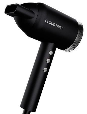 Cloud Nine The Airshot Pro Black Hair Dryer professional hair dryer